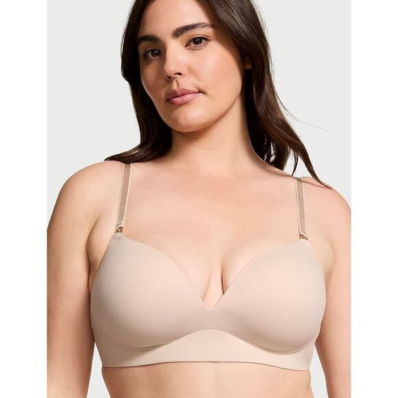 Victorias Secret Dream Angels Like A Cloud Plunge Bra - Picture 1 of 3